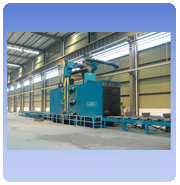 钢结构通过式抛丸机