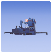 辊道式输送型钢、板材抛丸机