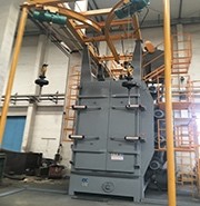 非标吊钩抛丸清理机