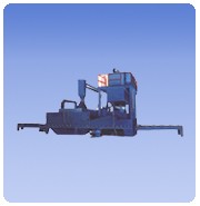 辊道式输送型钢、板材抛丸机